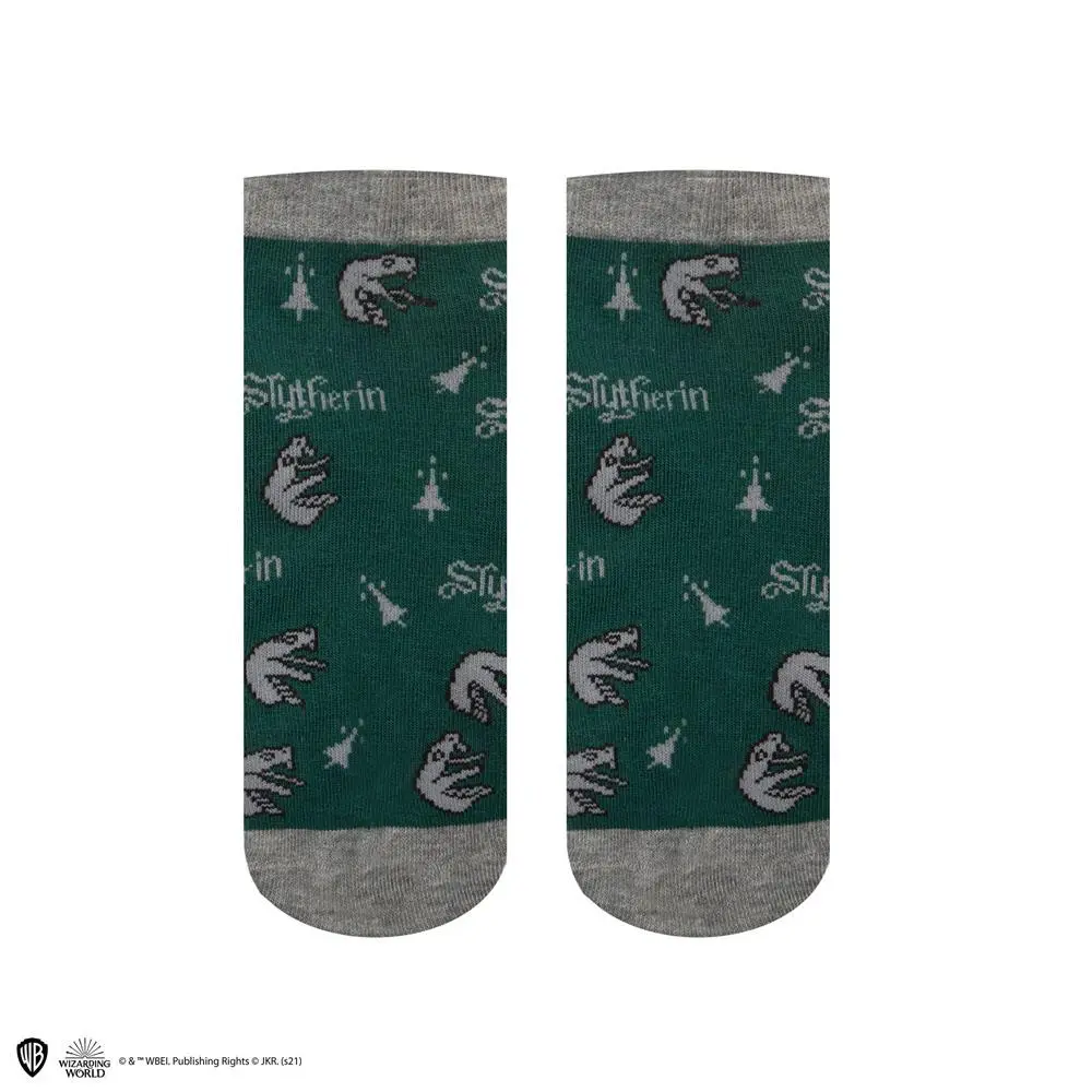 Harry Potter ponožky do členku 3 pack Slytherin termékfotó