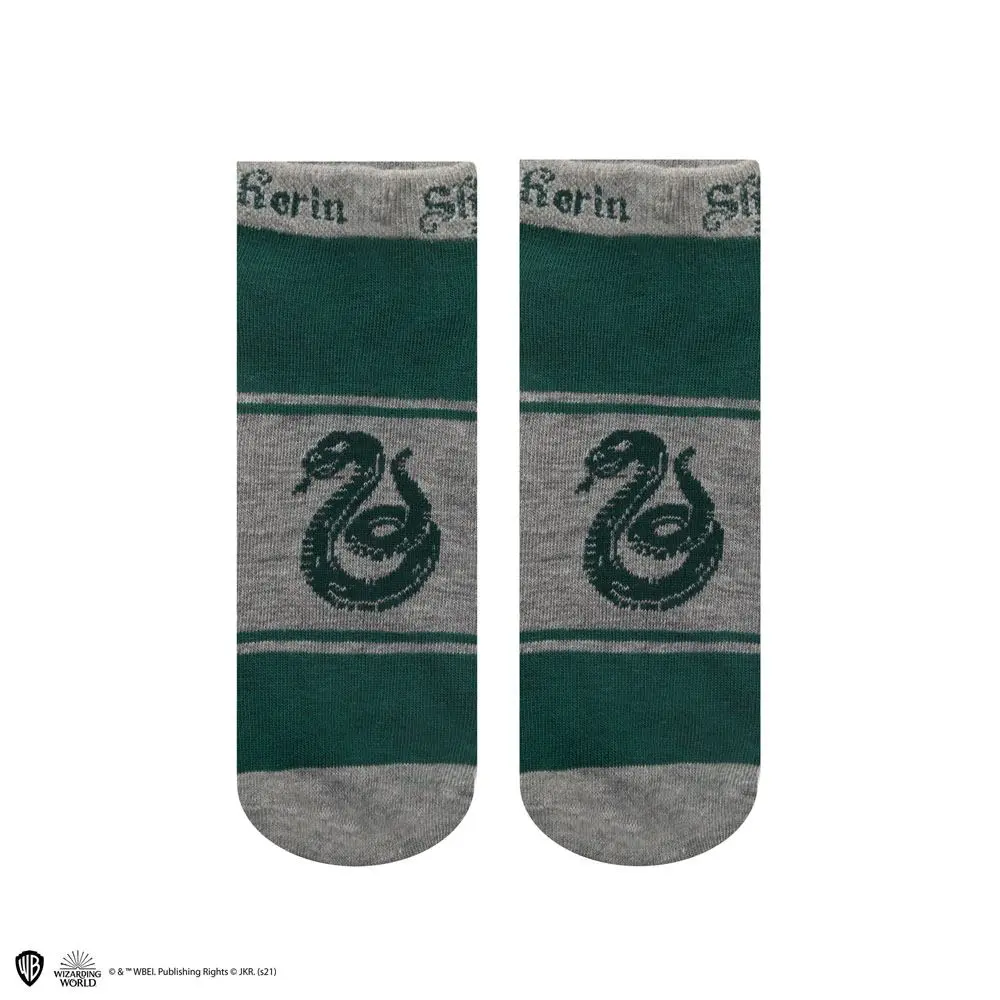 Harry Potter ponožky do členku 3 pack Slytherin termékfotó