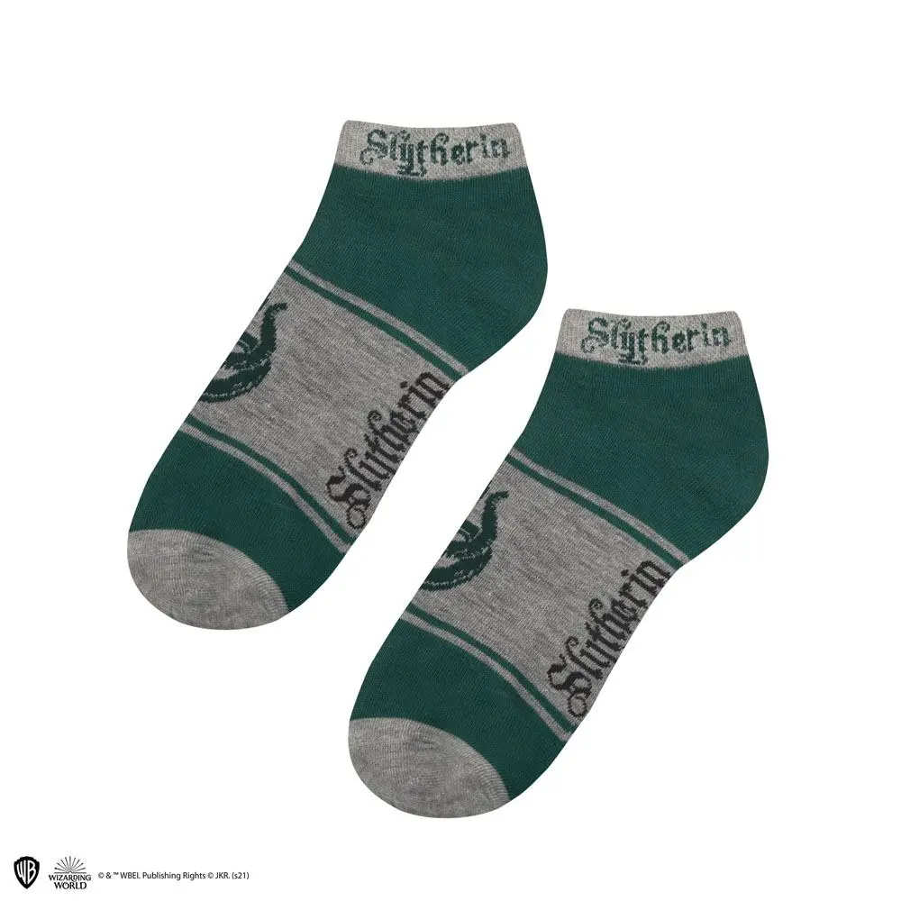 Harry Potter ponožky do členku 3 pack Slytherin termékfotó