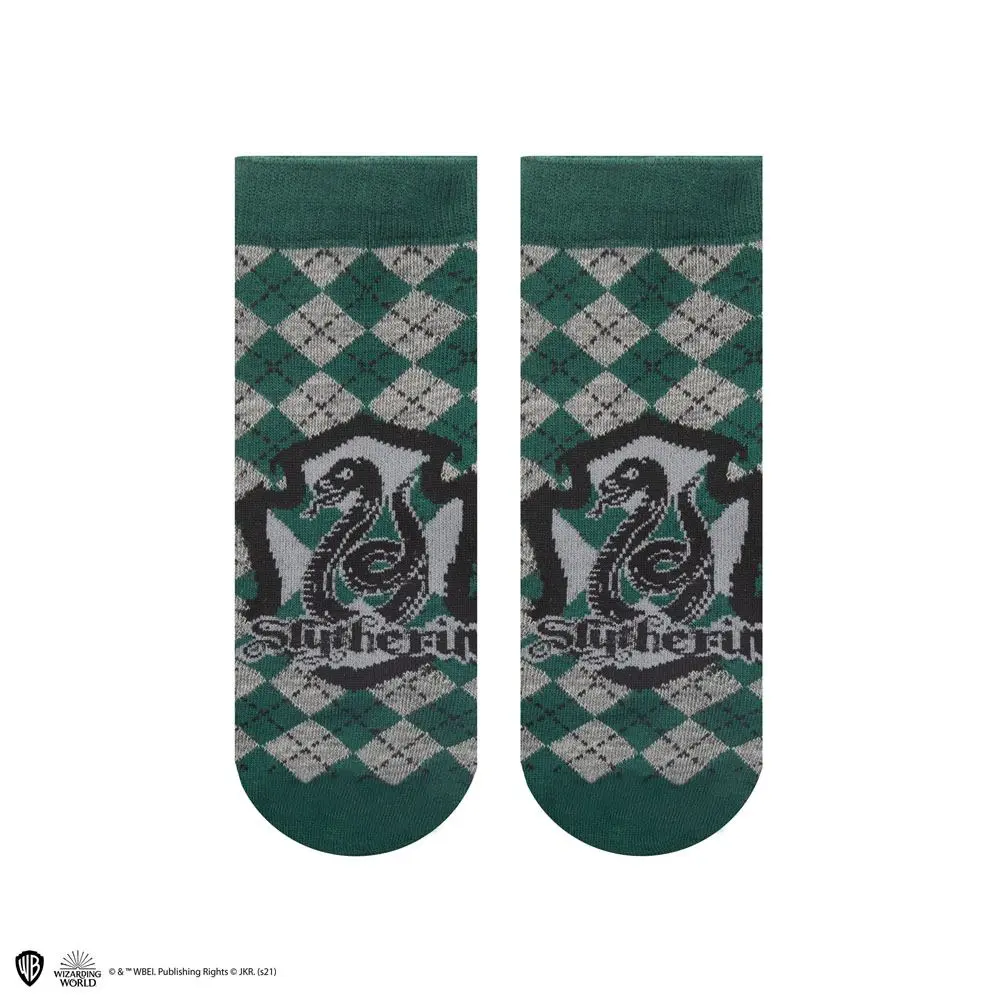 Harry Potter ponožky do členku 3 pack Slytherin termékfotó