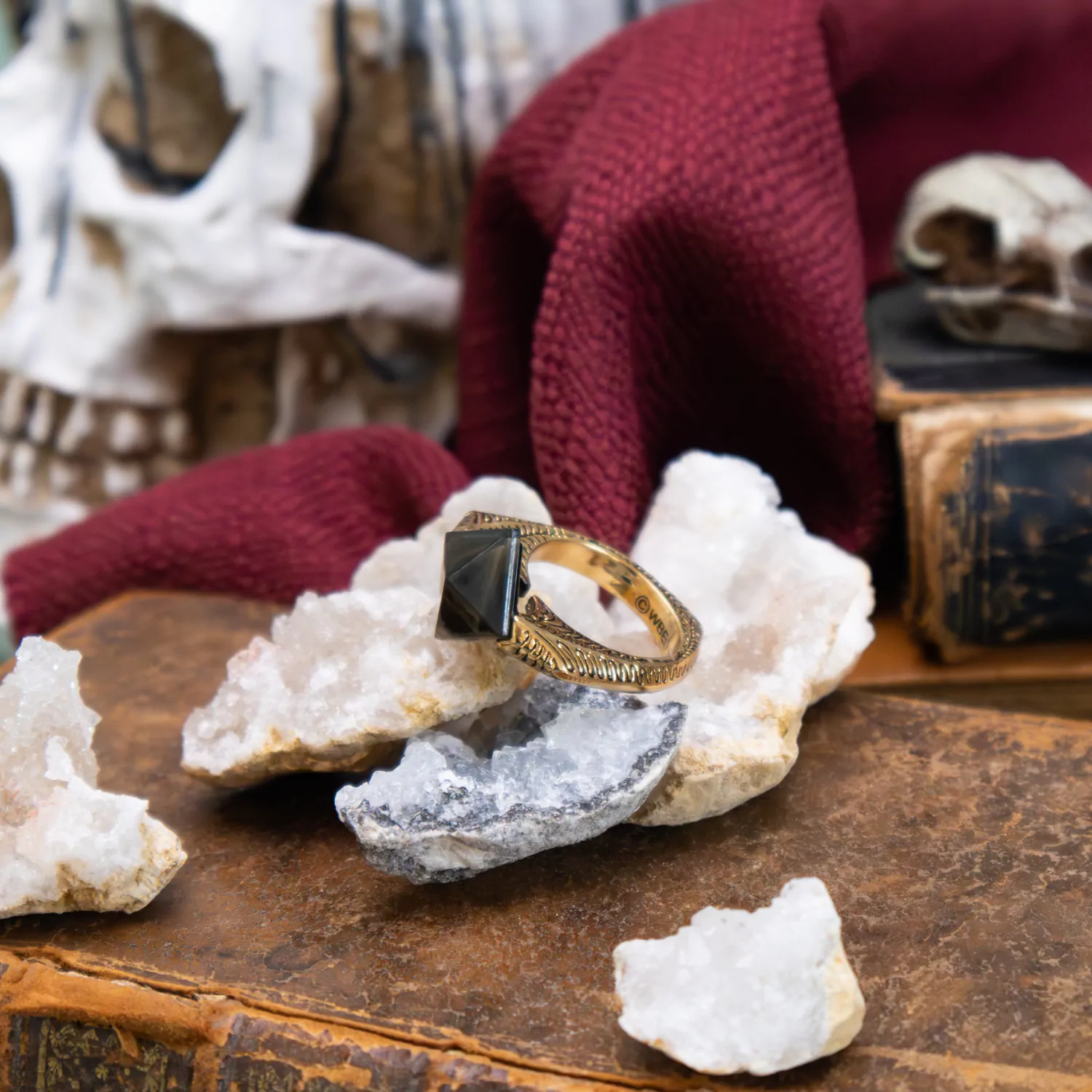Harry Potter Replica 1/1 Lord Voldemort´s Horcrux Prsteň (pozlátený) produktová fotografia