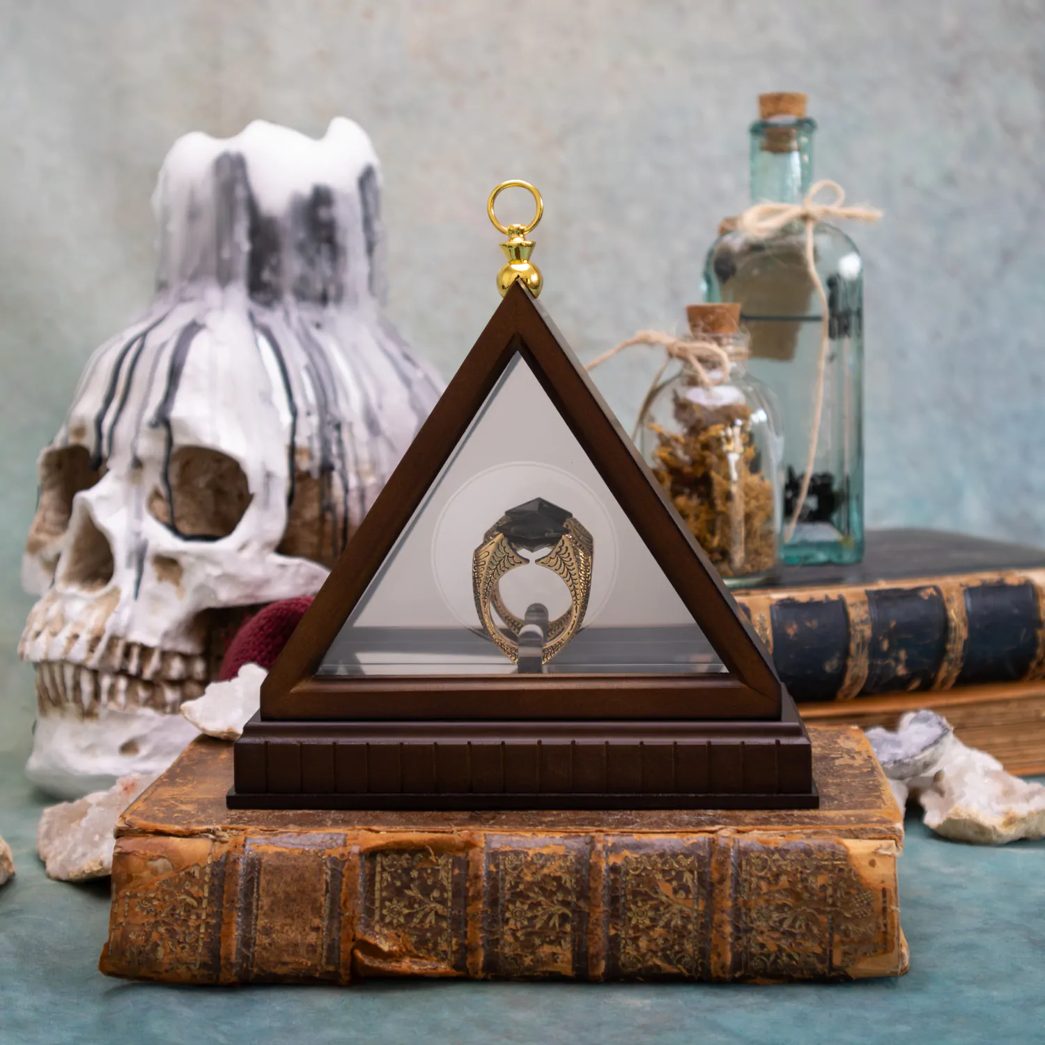 Harry Potter Replica 1/1 Lord Voldemort´s Horcrux Prsteň (pozlátený) produktová fotografia