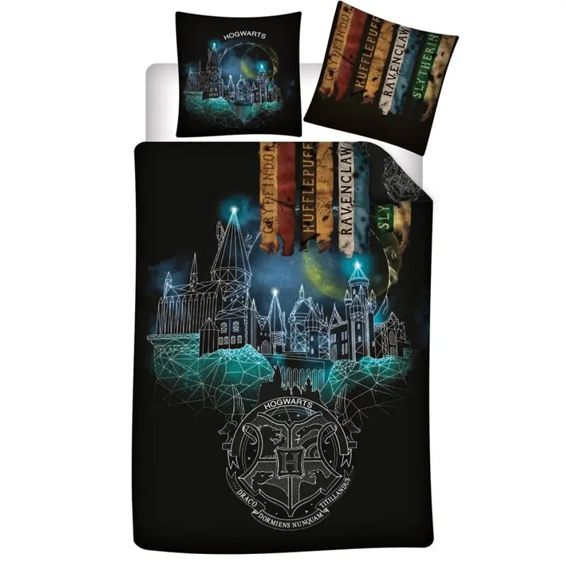 Harry Potter posteľné obliečky z mikrovlákna na posteľ 90cm produktová fotografia