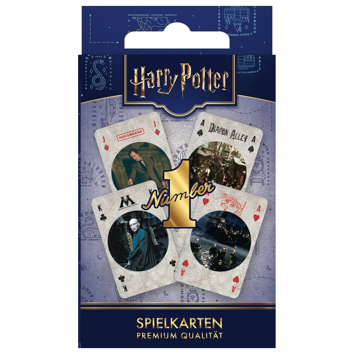 Harry Potter Hracie karty *German Version* produktová fotografia