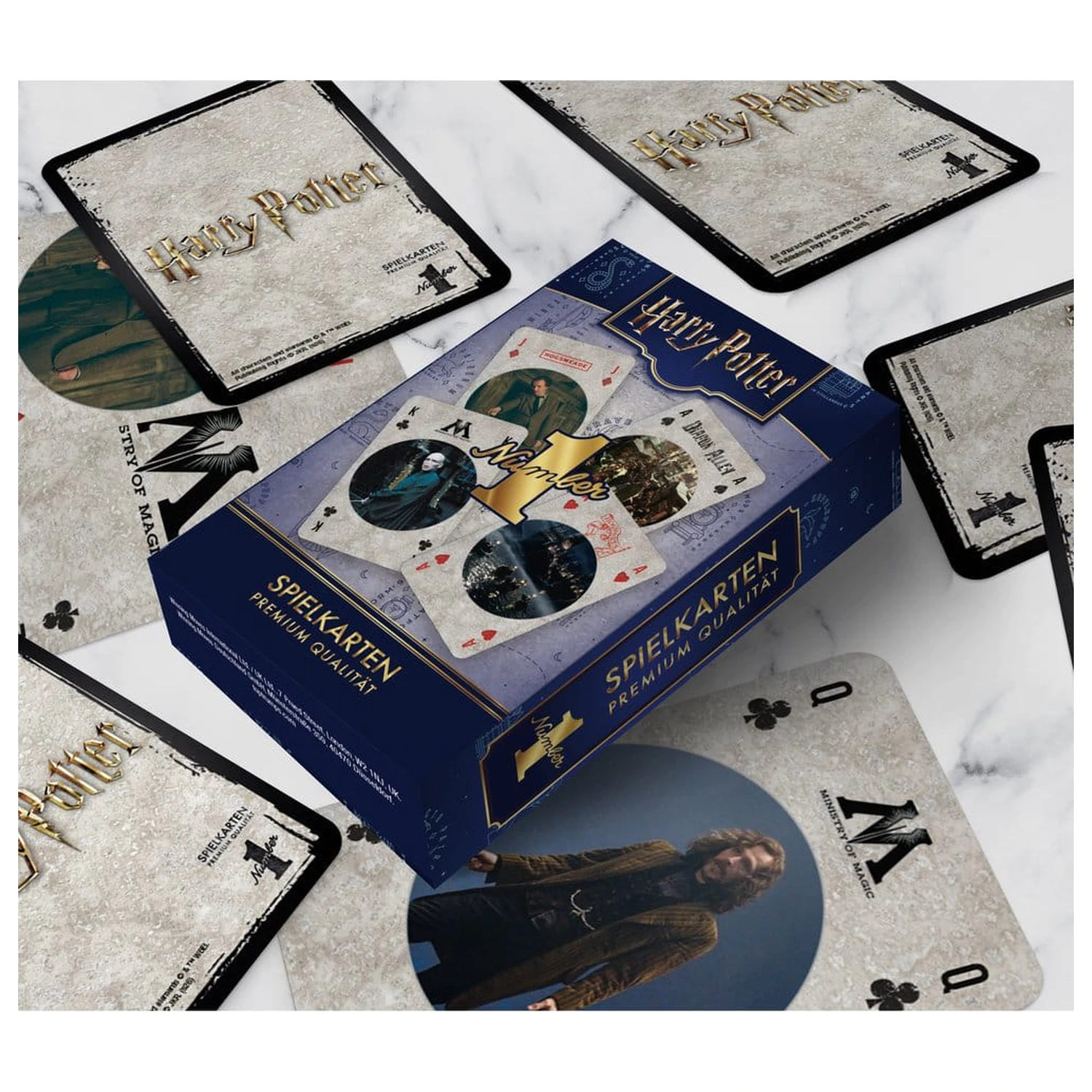 Harry Potter Hracie karty *German Version* produktová fotografia