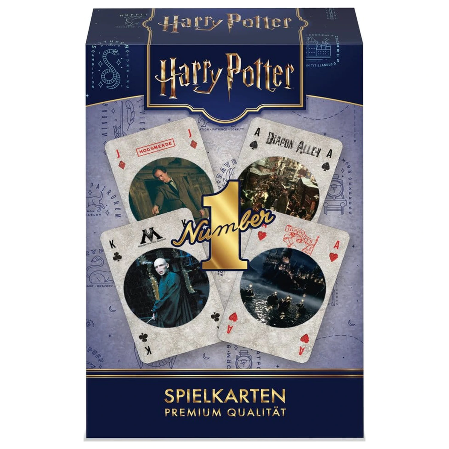 Harry Potter Hracie karty *German Version* produktová fotografia