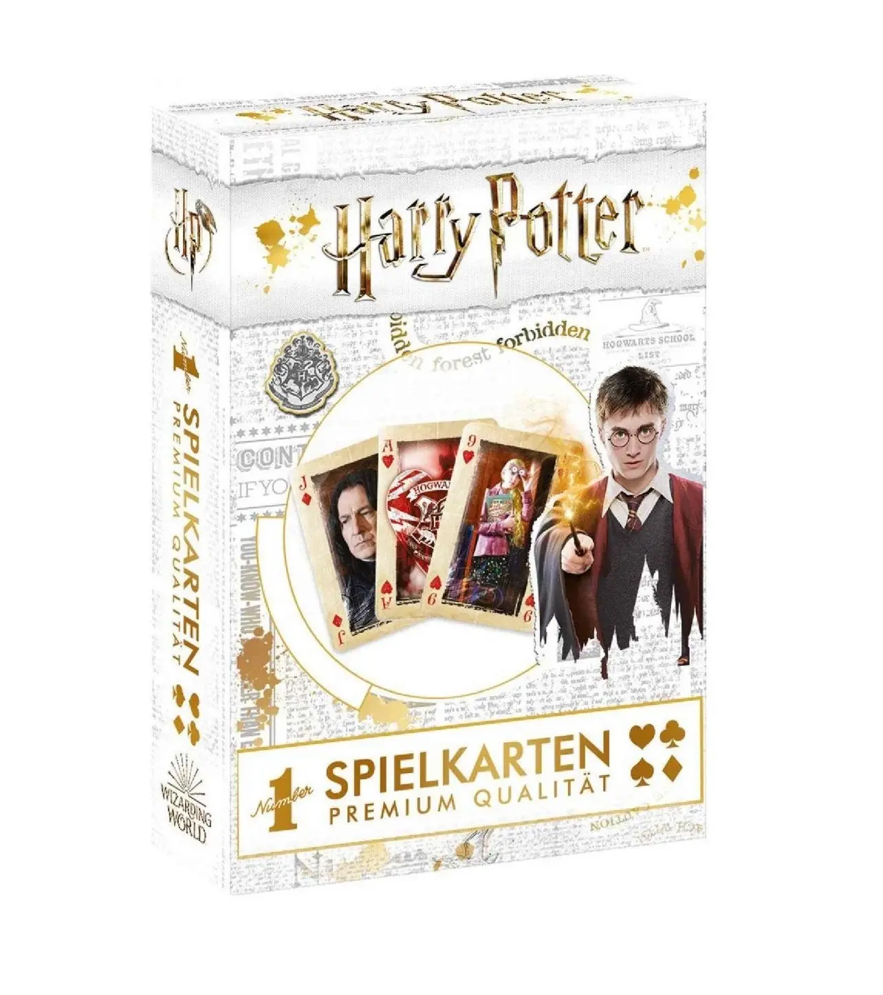 Harry Potter Number 1 hracie karty *nemecké balenie* termékfotó