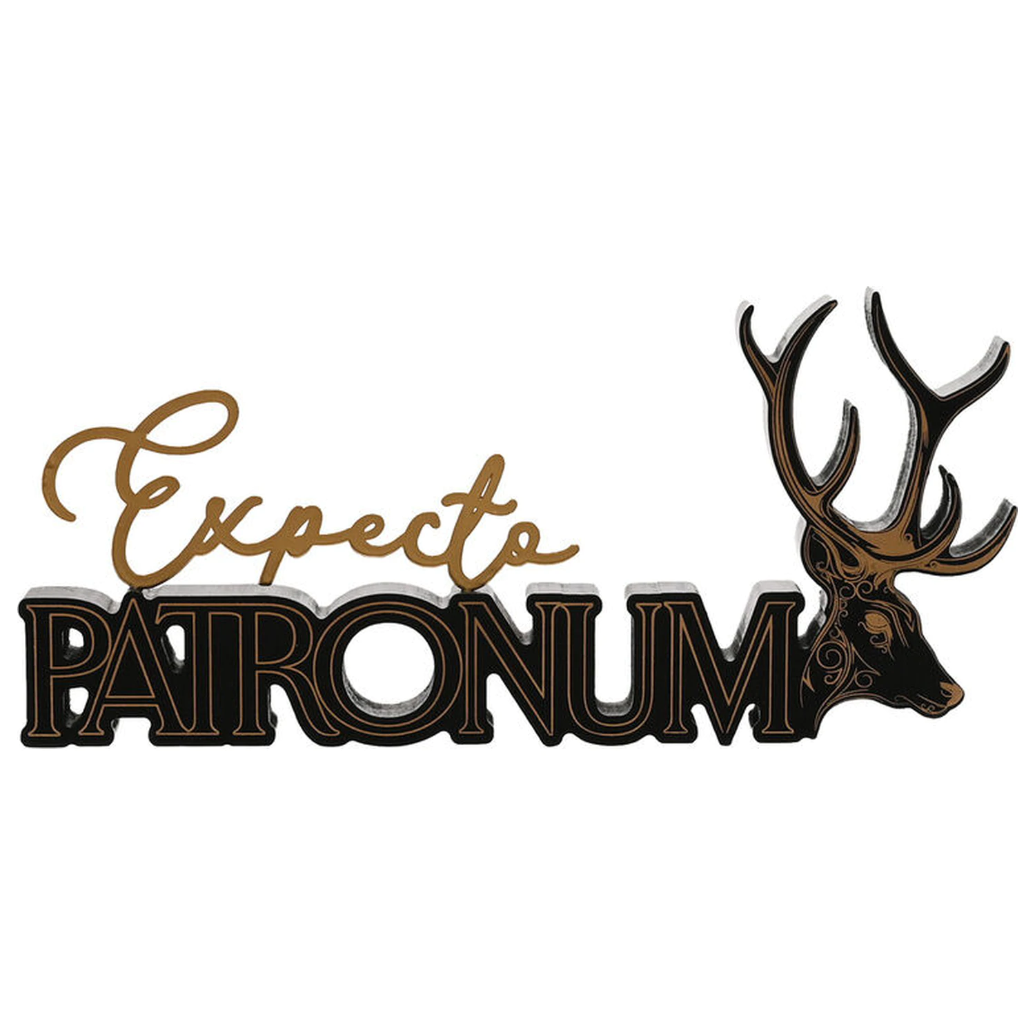 Harry Potter Patronum drevená tabuľa produktová fotografia