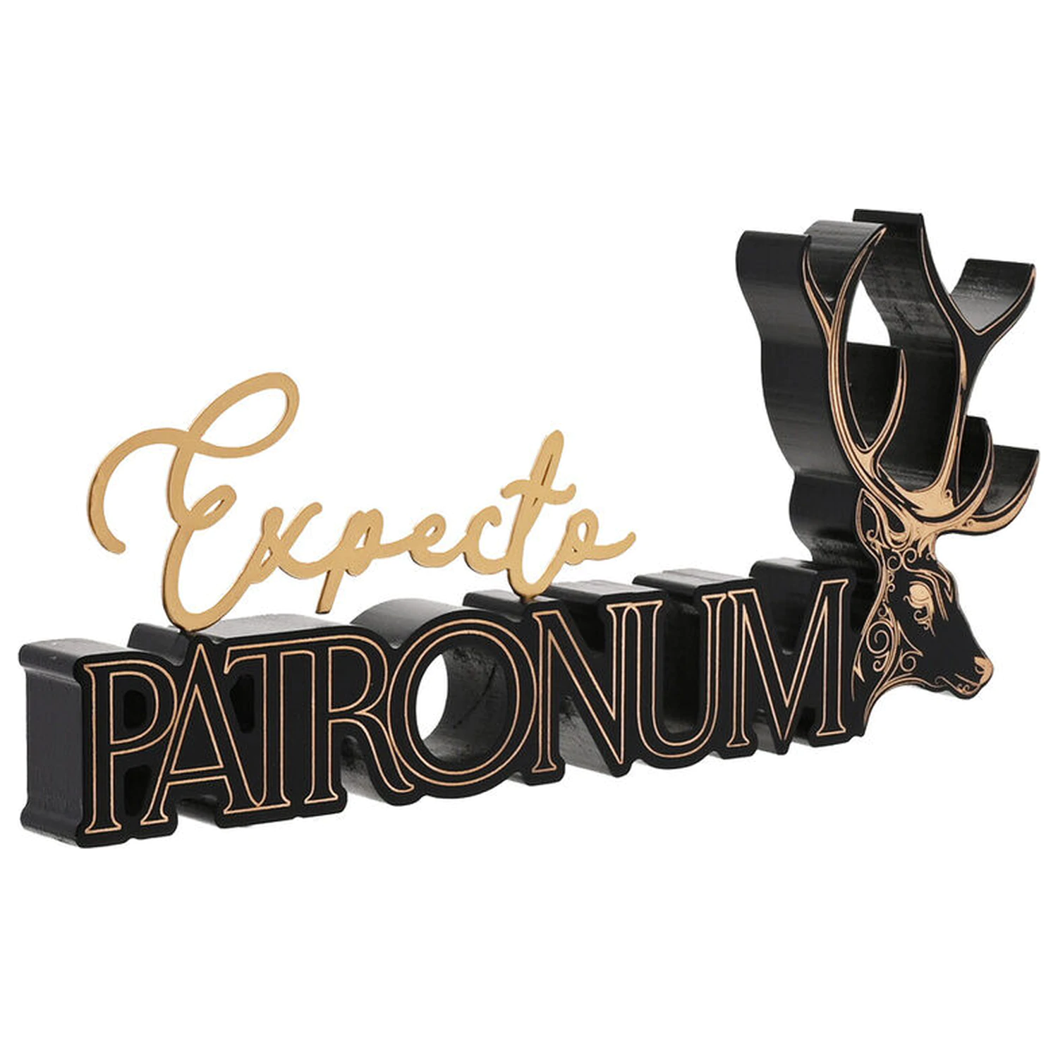 Harry Potter Patronum drevená tabuľa produktová fotografia