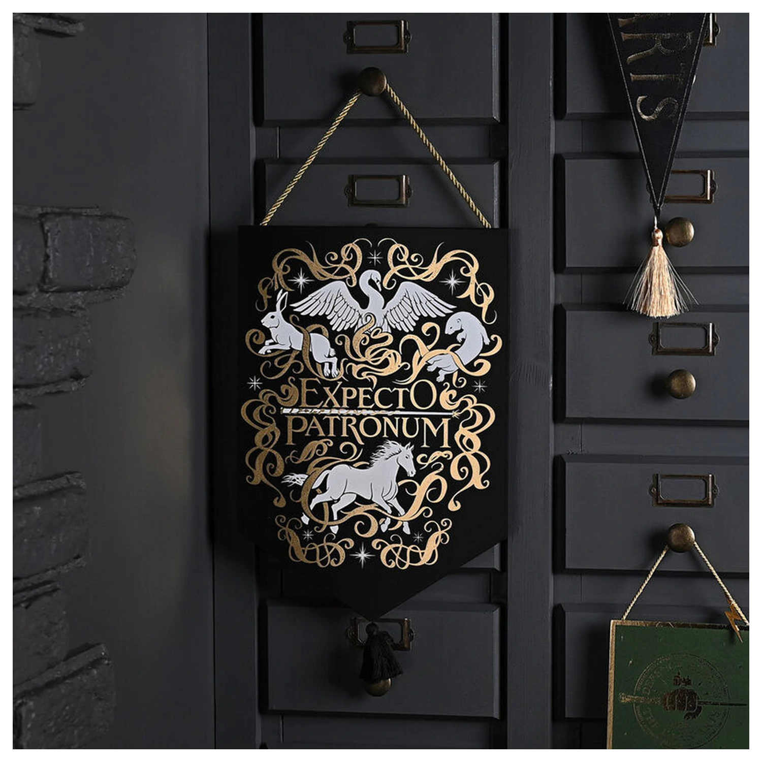 Harry Potter Patronus Animals svietiaci v tme nástenný prívesok produktová fotografia