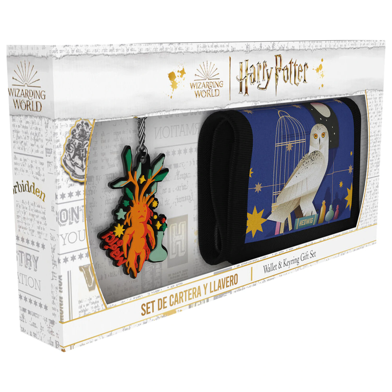 Harry Potter pack peňaženka + kľúčenka produktová fotografia
