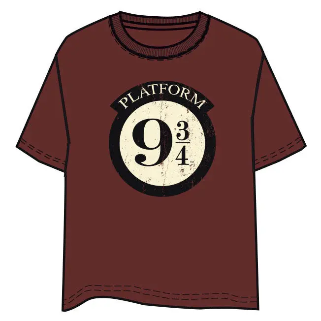 Harry Potter Platform 9 3/4 dospelá dospelácke tričko produktová fotografia