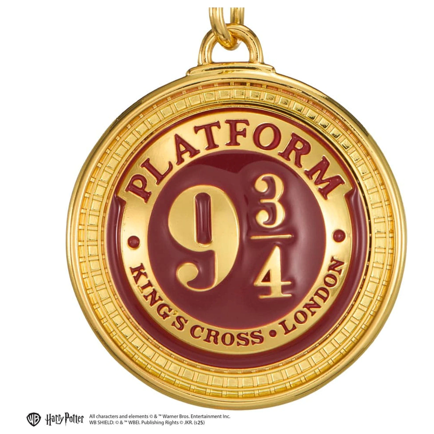 Harry Potter kovová kľúčenka Platform 9 3/4 produktová fotografia
