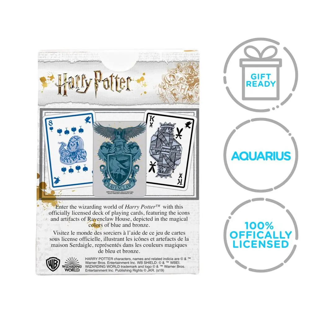 Harry Potter hracie karty Ravenclaw produktová fotografia