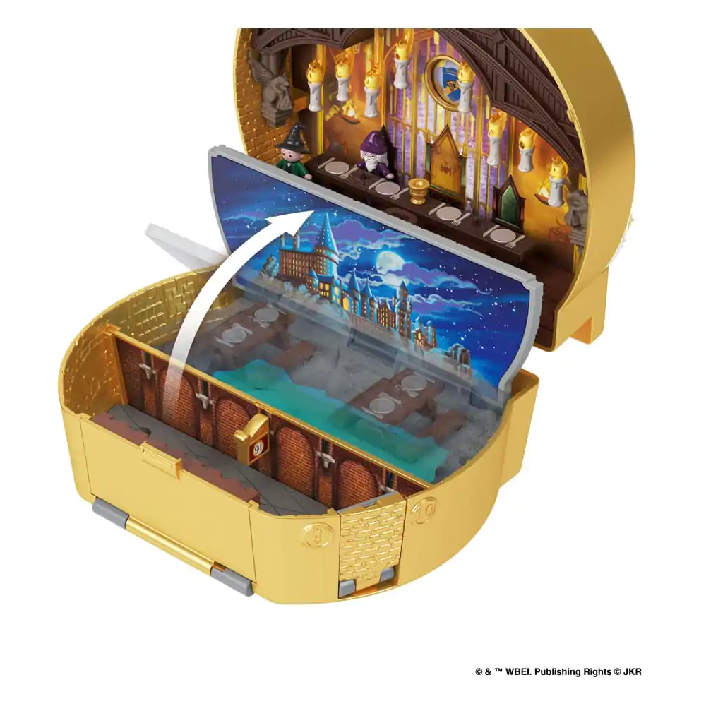 Harry Potter Polly Pocket Mini figúrky a hracia súprava produktová fotografia