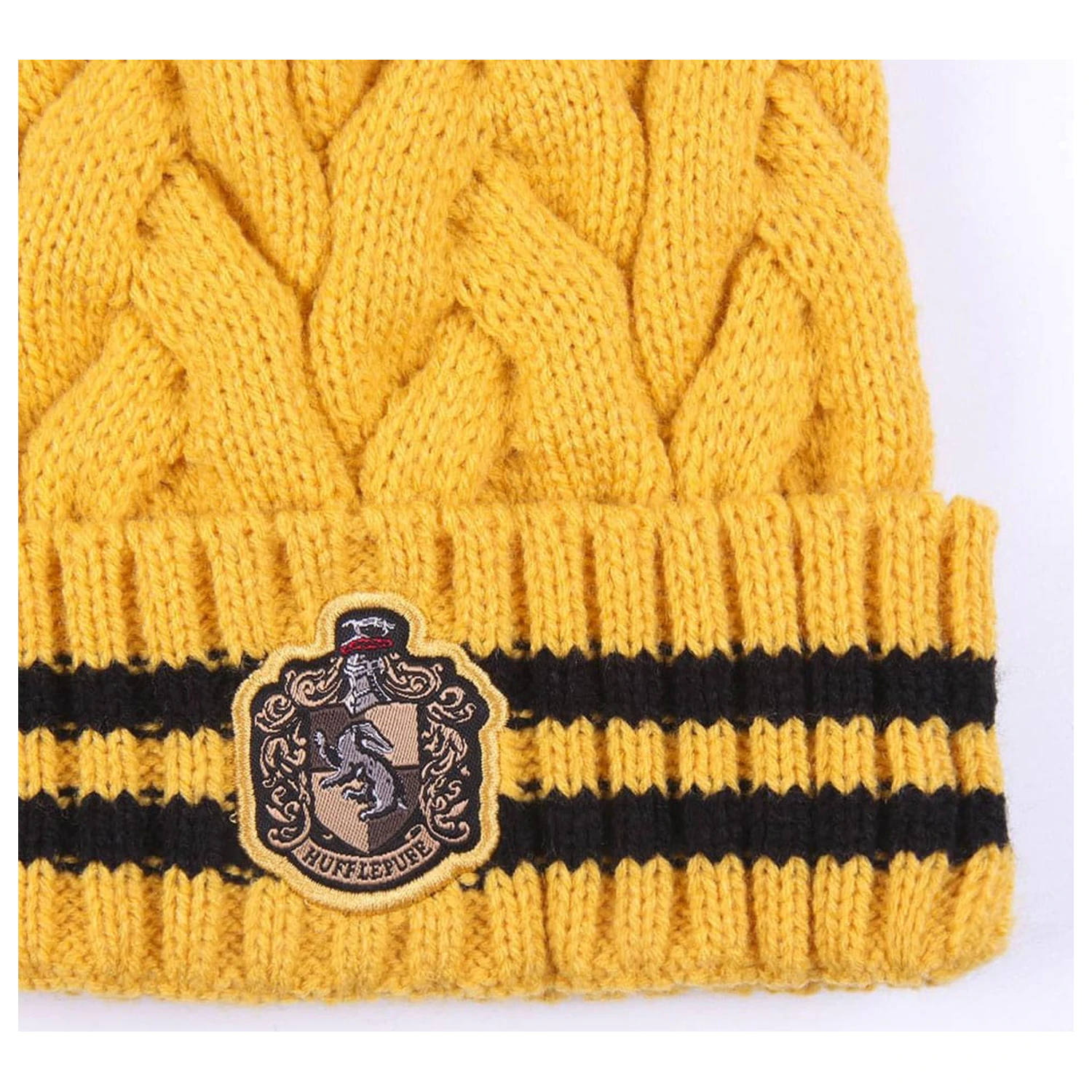 Harry Potter Beanie čiapka s brmbolcom Hufflepuff produktová fotografia