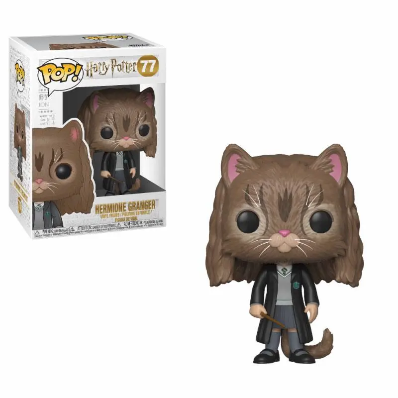 Harry Potter POP! Movies Vinyl figura - Hermiona ako mačka 9 cm termékfotó