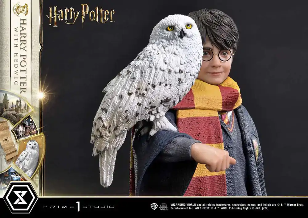 Harry Potter Prime Collectibles Statue 1/6 Harry Potter s Hedwigom 28 cm termékfotó