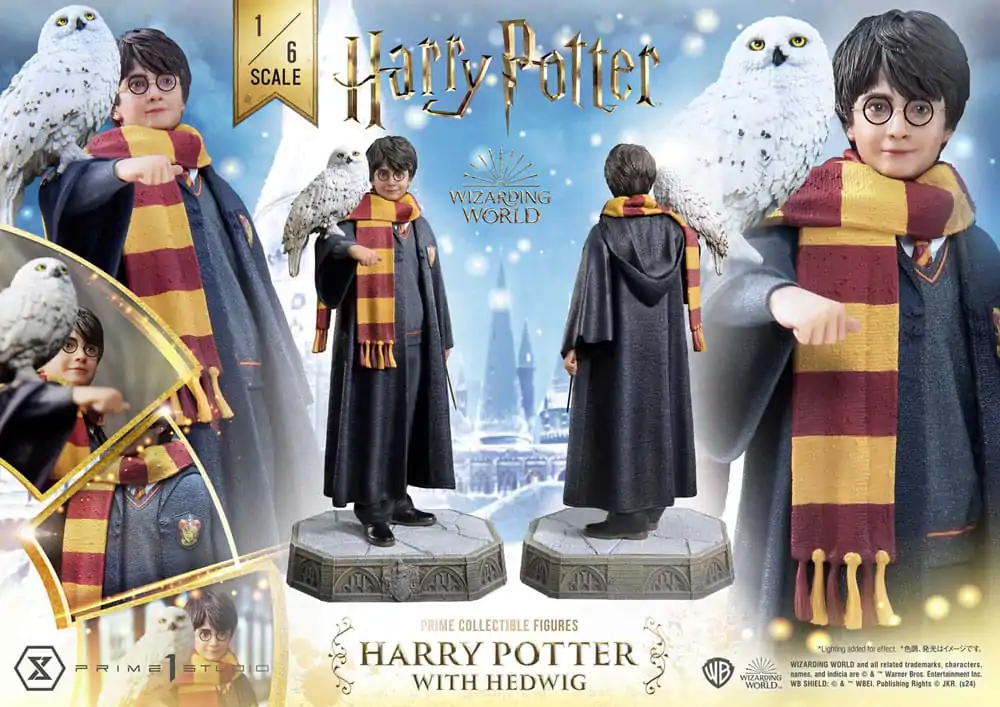 Harry Potter Prime Collectibles Statue 1/6 Harry Potter s Hedwigom 28 cm termékfotó