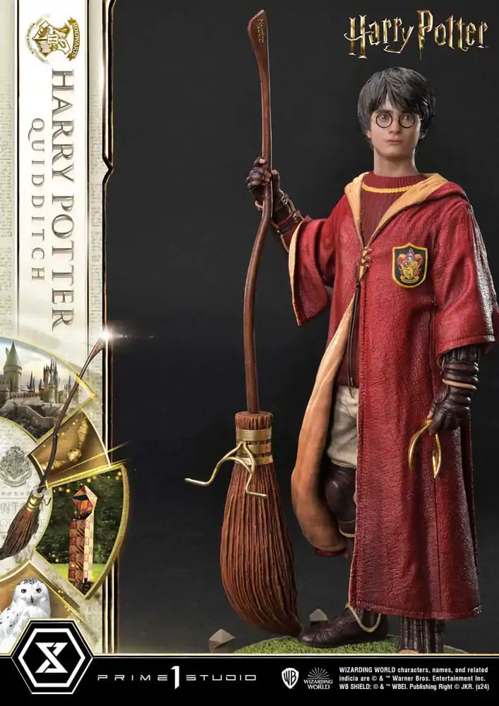 Harry Potter Prime Zberateľská socha 1/6 Harry Potter Quidditch Edition 31 cm termékfotó