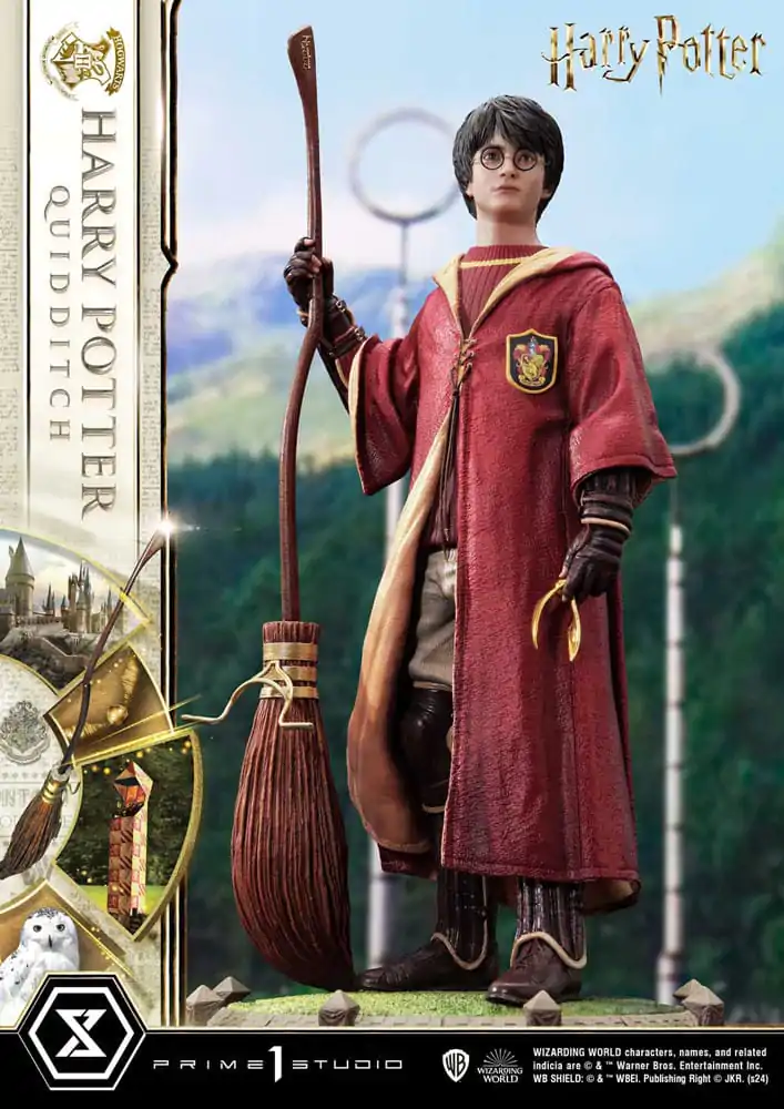 Harry Potter Prime Zberateľská socha 1/6 Harry Potter Quidditch Edition 31 cm termékfotó