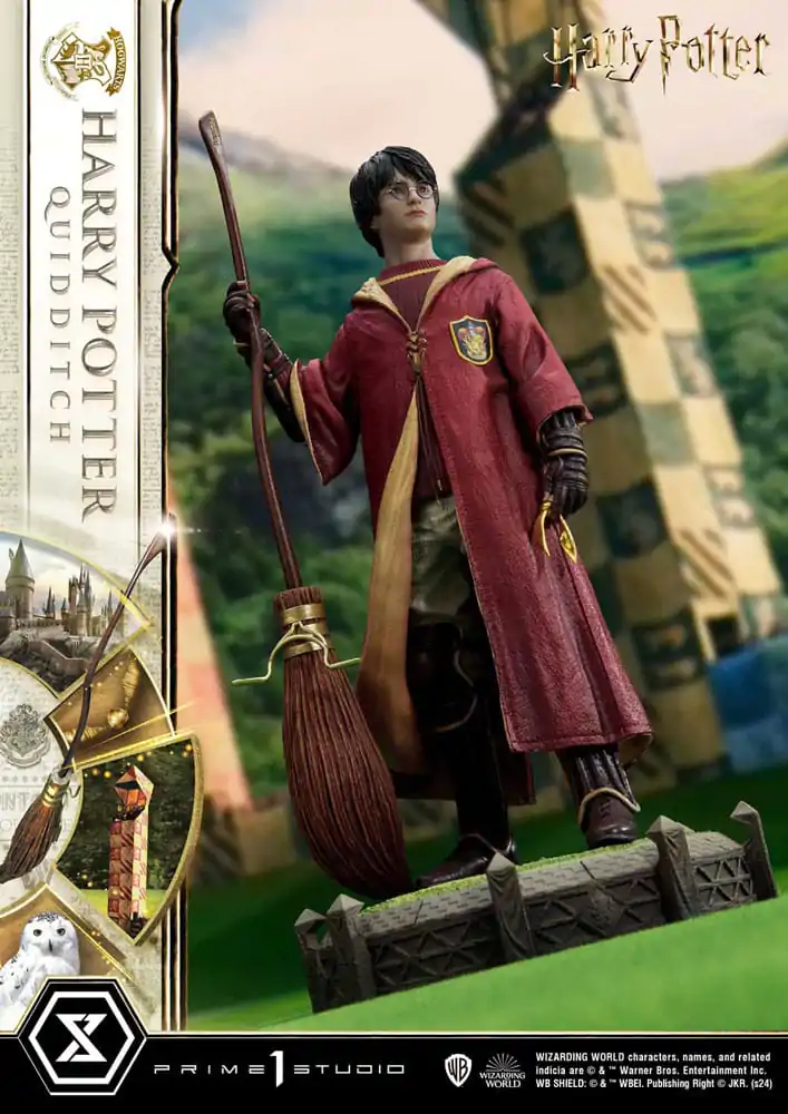 Harry Potter Prime Zberateľská socha 1/6 Harry Potter Quidditch Edition 31 cm termékfotó