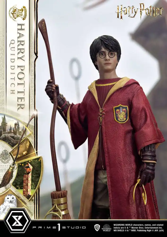 Harry Potter Prime Zberateľská socha 1/6 Harry Potter Quidditch Edition 31 cm termékfotó