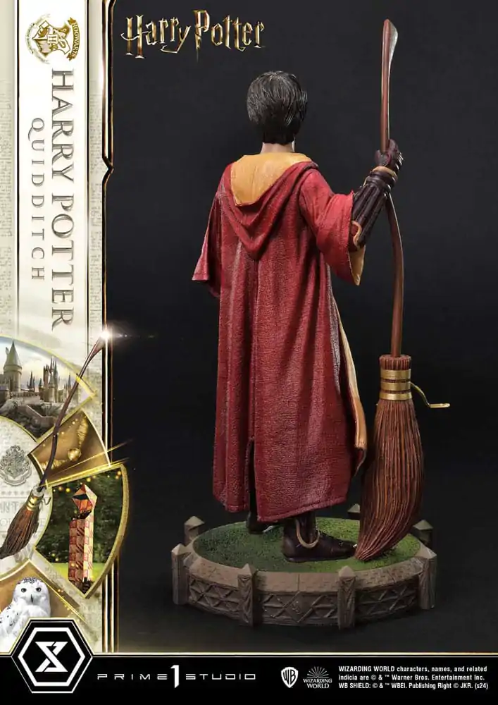 Harry Potter Prime Zberateľská socha 1/6 Harry Potter Quidditch Edition 31 cm termékfotó