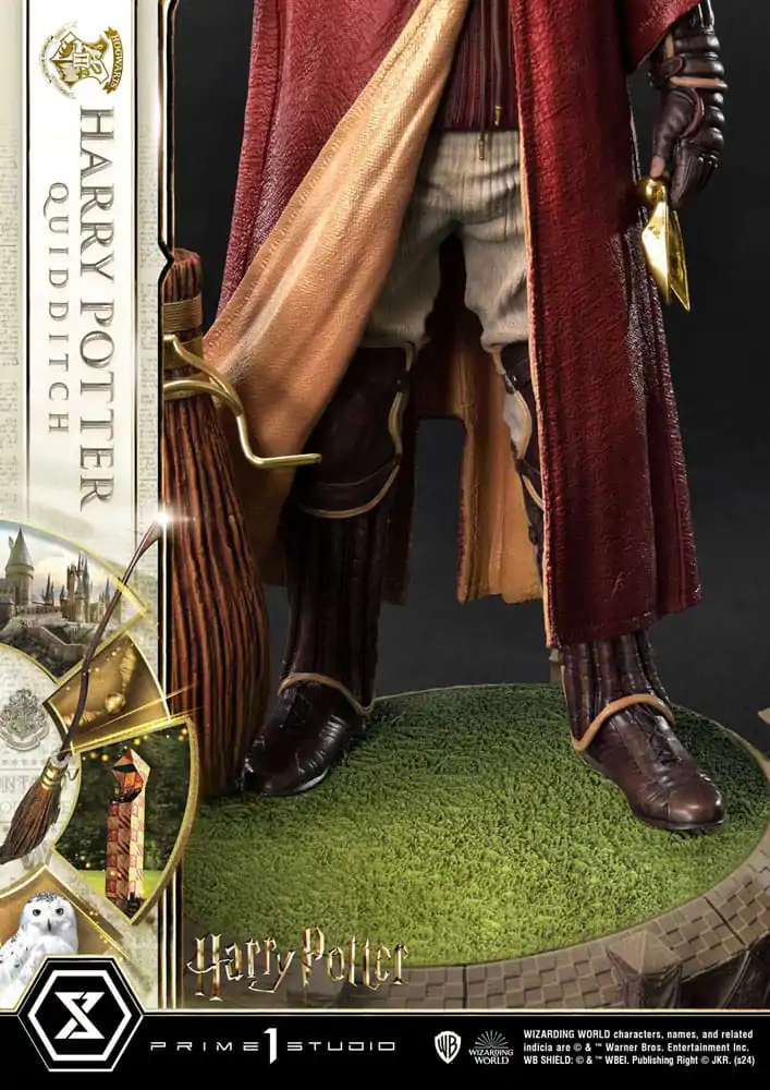 Harry Potter Prime Zberateľská socha 1/6 Harry Potter Quidditch Edition 31 cm termékfotó