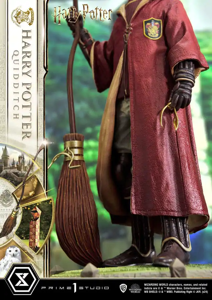 Harry Potter Prime Zberateľská socha 1/6 Harry Potter Quidditch Edition 31 cm termékfotó