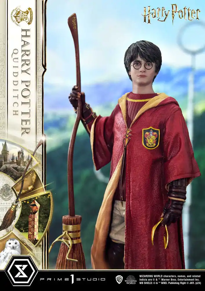 Harry Potter Prime Zberateľská socha 1/6 Harry Potter Quidditch Edition 31 cm termékfotó