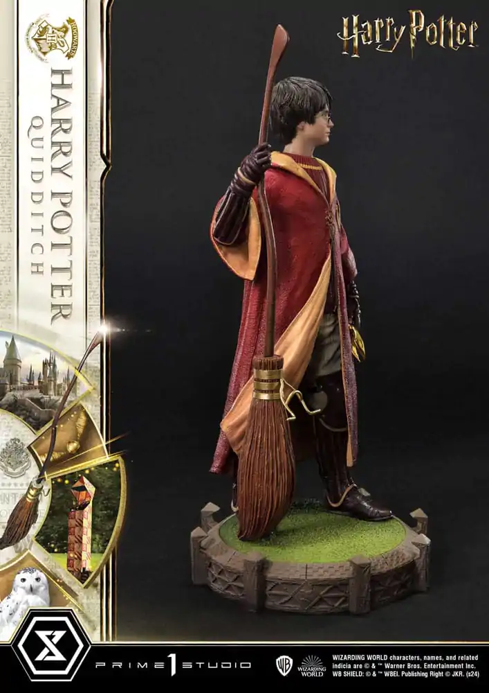 Harry Potter Prime Zberateľská socha 1/6 Harry Potter Quidditch Edition 31 cm termékfotó