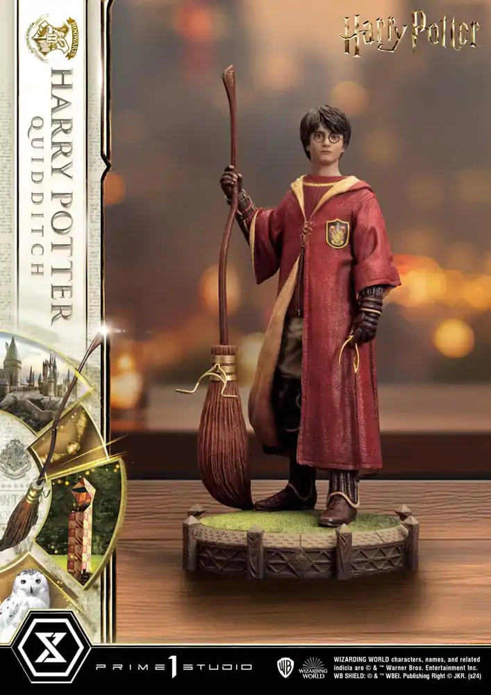 Harry Potter Prime Zberateľská socha 1/6 Harry Potter Quidditch Edition 31 cm termékfotó