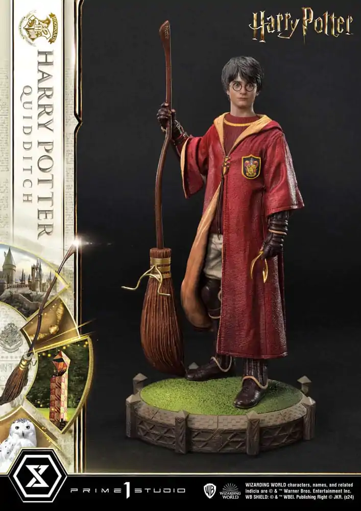 Harry Potter Prime Zberateľská socha 1/6 Harry Potter Quidditch Edition 31 cm termékfotó