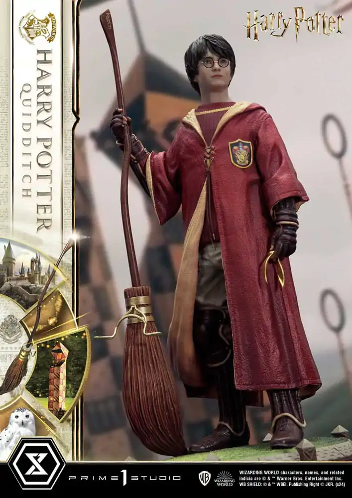 Harry Potter Prime Zberateľská socha 1/6 Harry Potter Quidditch Edition 31 cm termékfotó