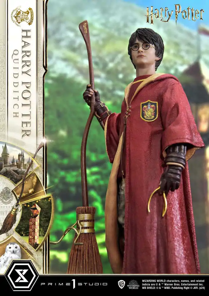 Harry Potter Prime Zberateľská socha 1/6 Harry Potter Quidditch Edition 31 cm termékfotó