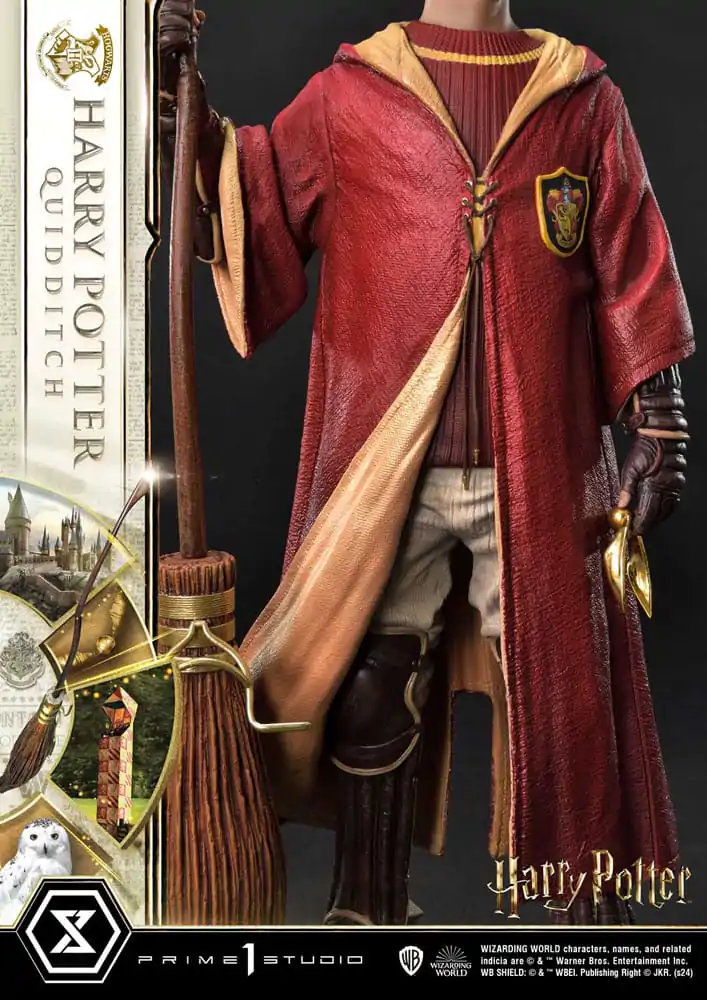 Harry Potter Prime Zberateľská socha 1/6 Harry Potter Quidditch Edition 31 cm termékfotó