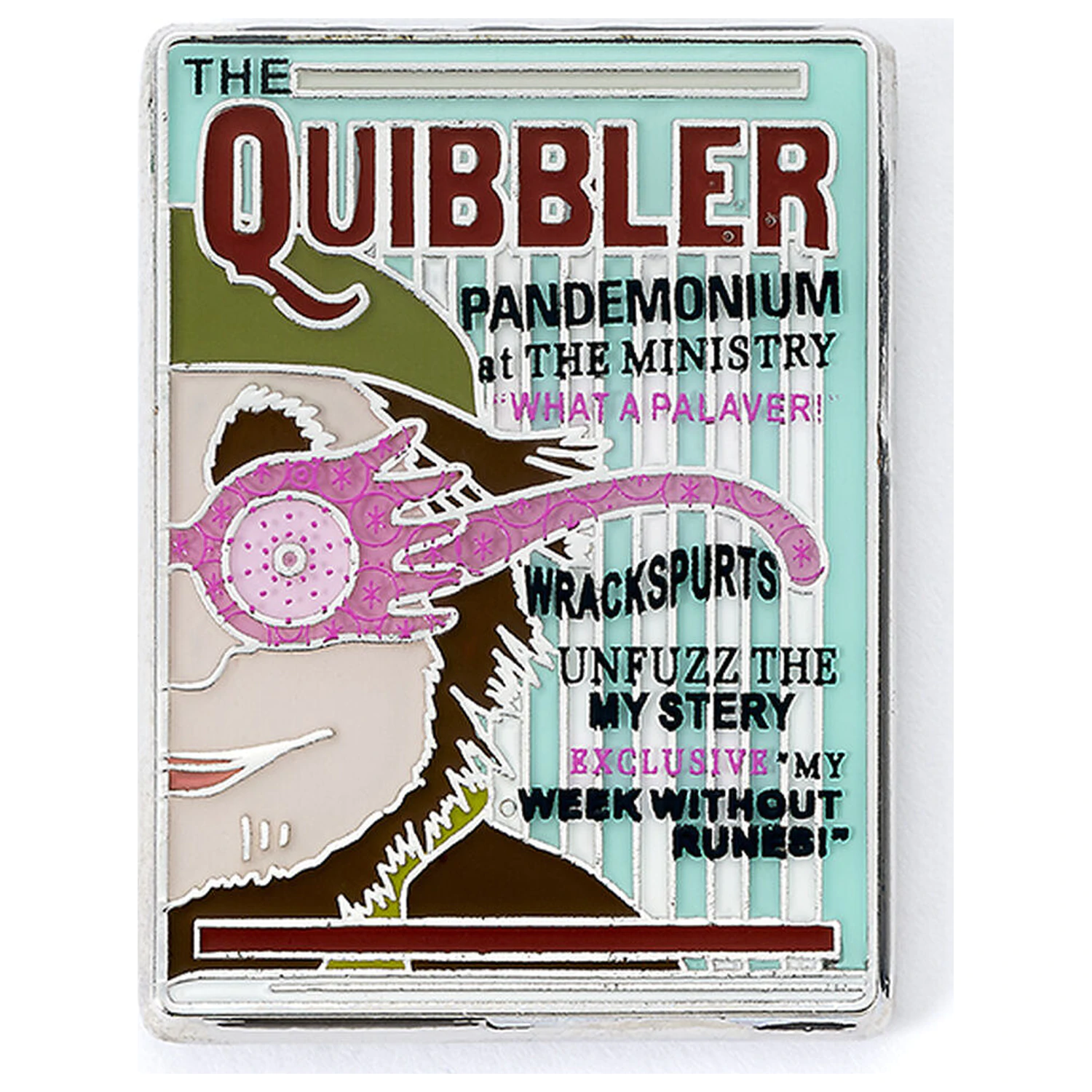 Harry Potter Quibbler odznak s pinom produktová fotografia
