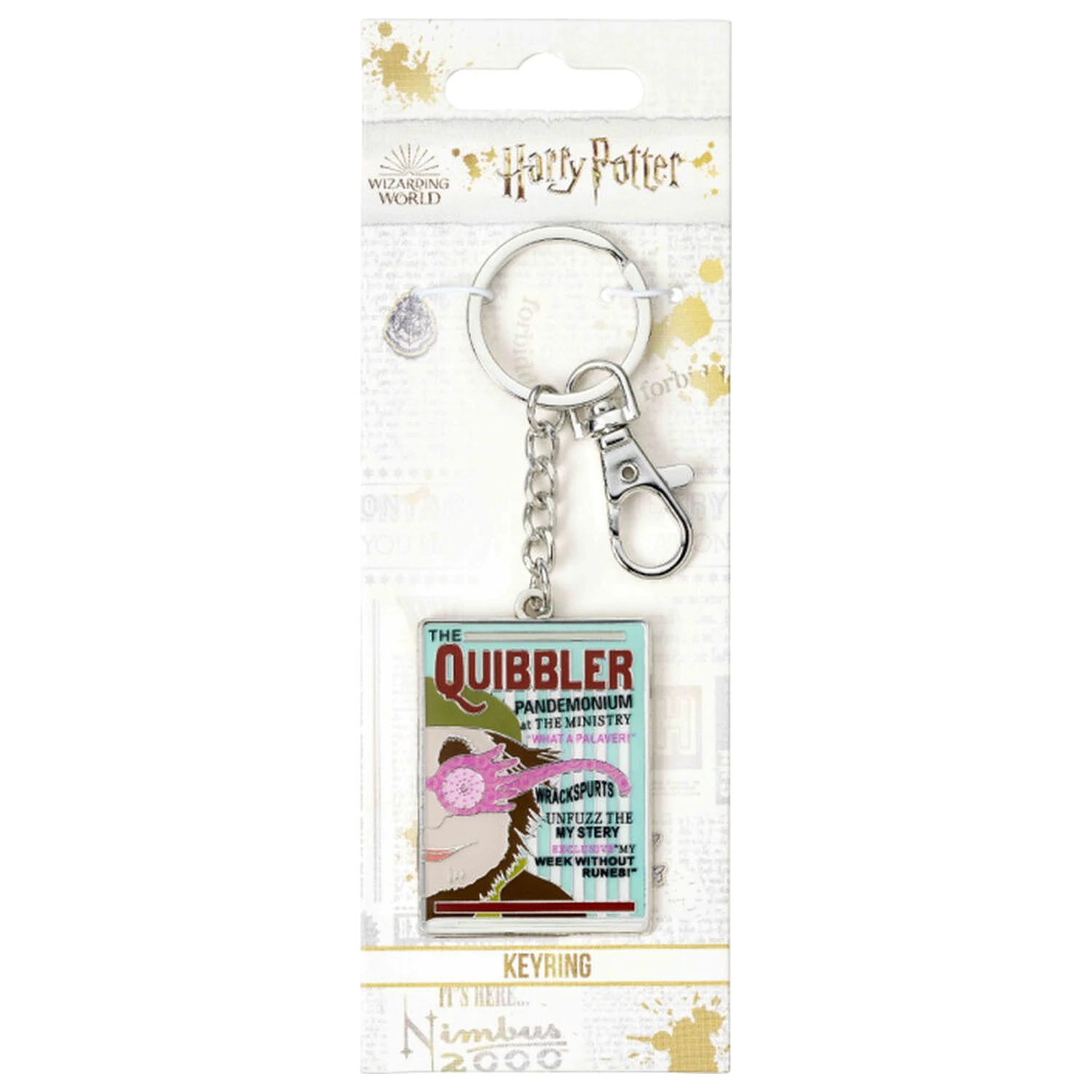 Harry Potter Quibbler kľúčenka produktová fotografia