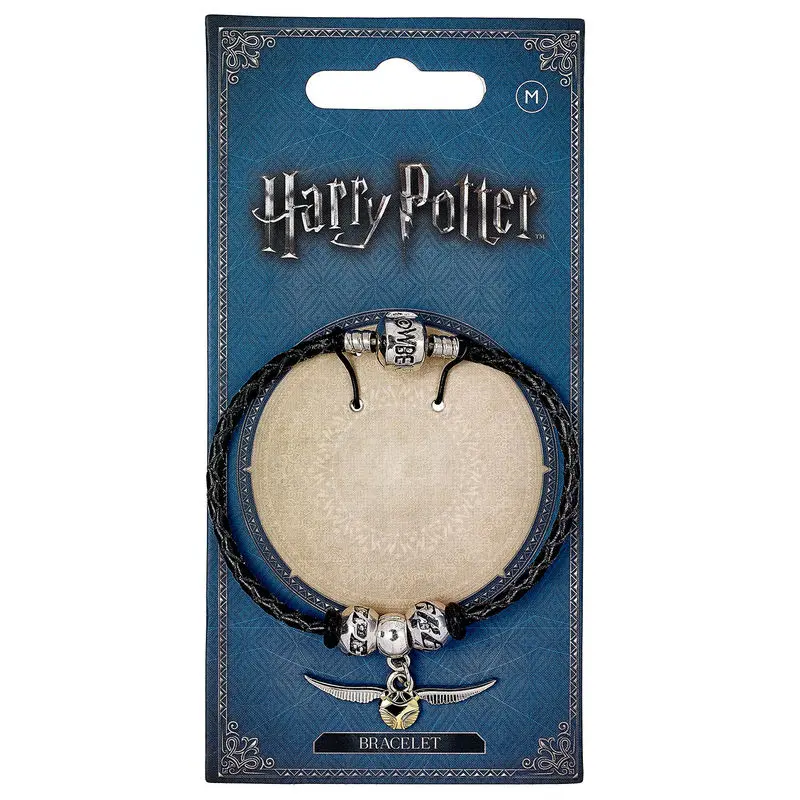 Harry Potter Slider Charm kožený náramok Quidditch produktová fotografia