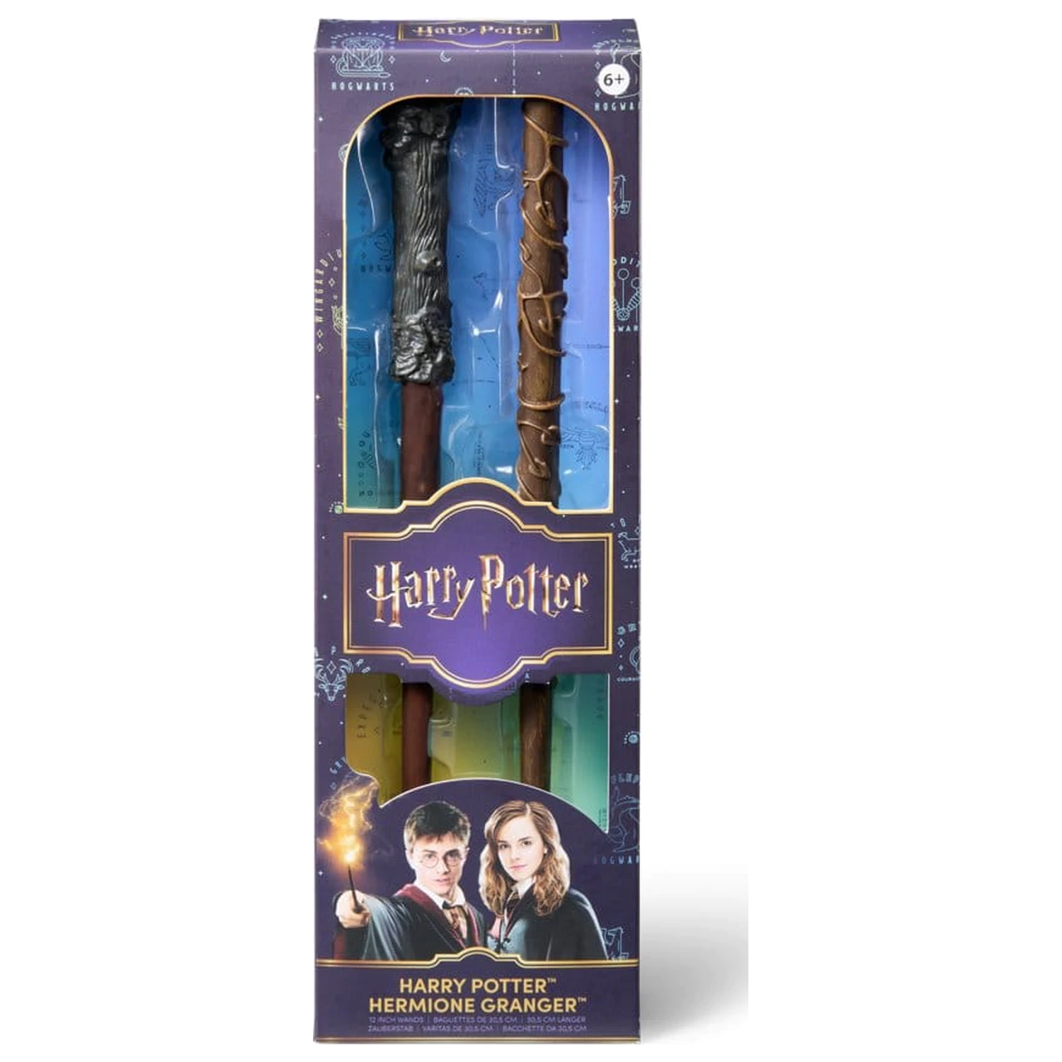 Harry Potter Roleplay Replika prútikov, 2 kusy, Harry Potter a Hermione Granger, 31 cm produktová fotografia