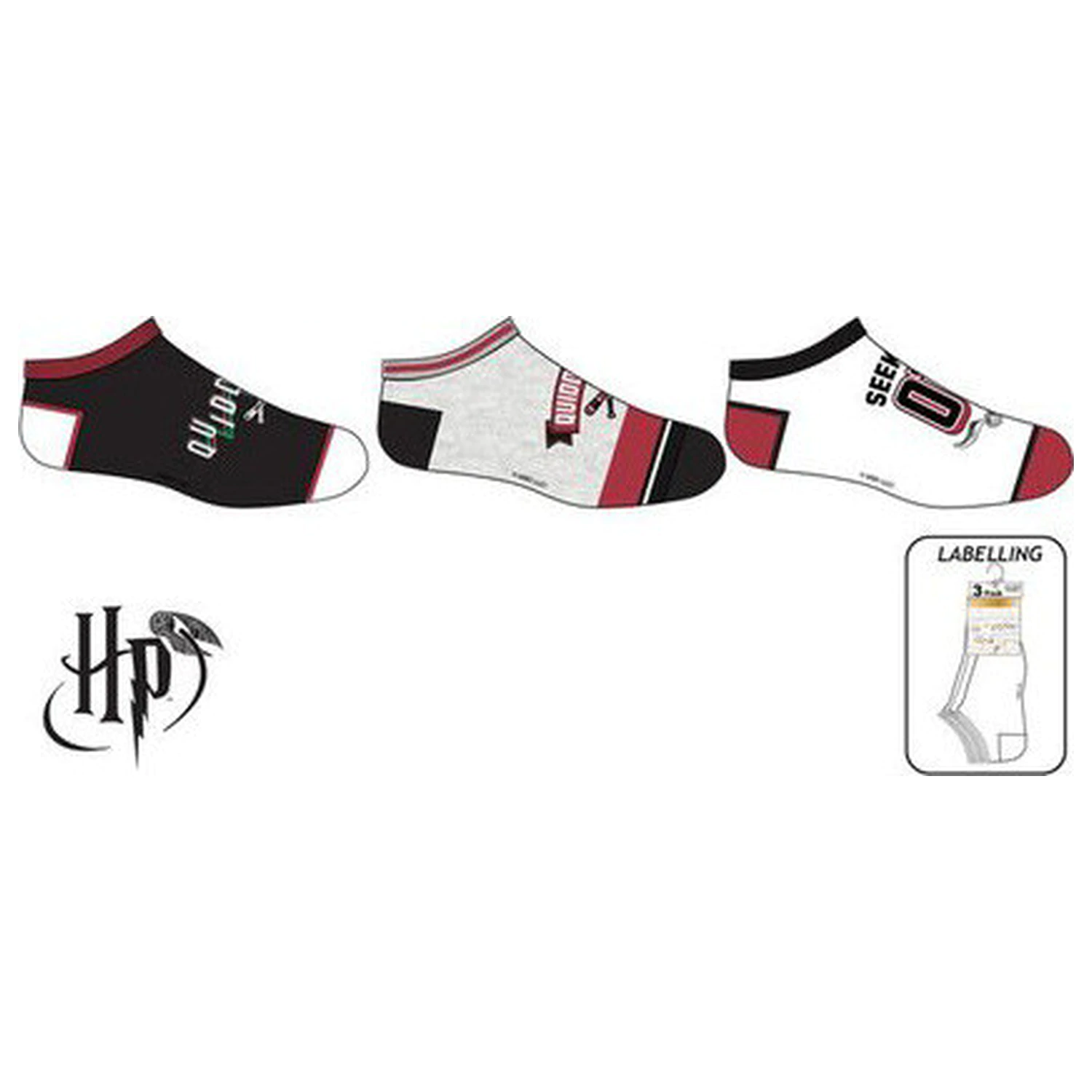 Harry Potter Seeker Detské Tajné Ponožky 23/26 produktová fotografia