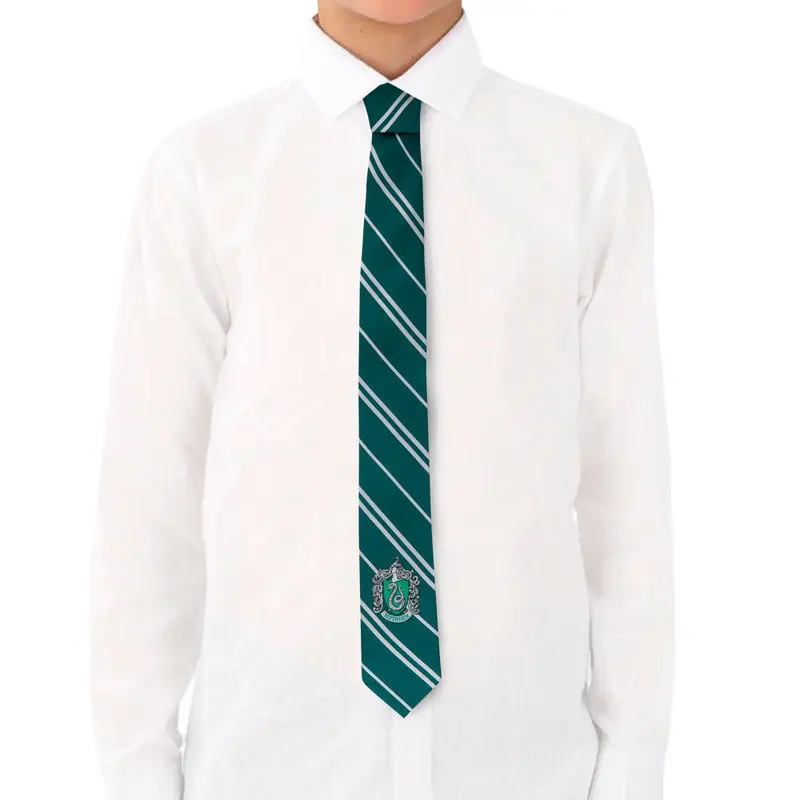 Harry Potter Kids Woven Necktie Slytherin New Edition termékfotó