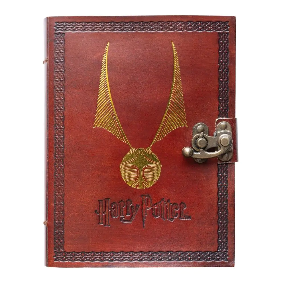 Kožený zápisník Harry Potter Snitch produktová fotografia