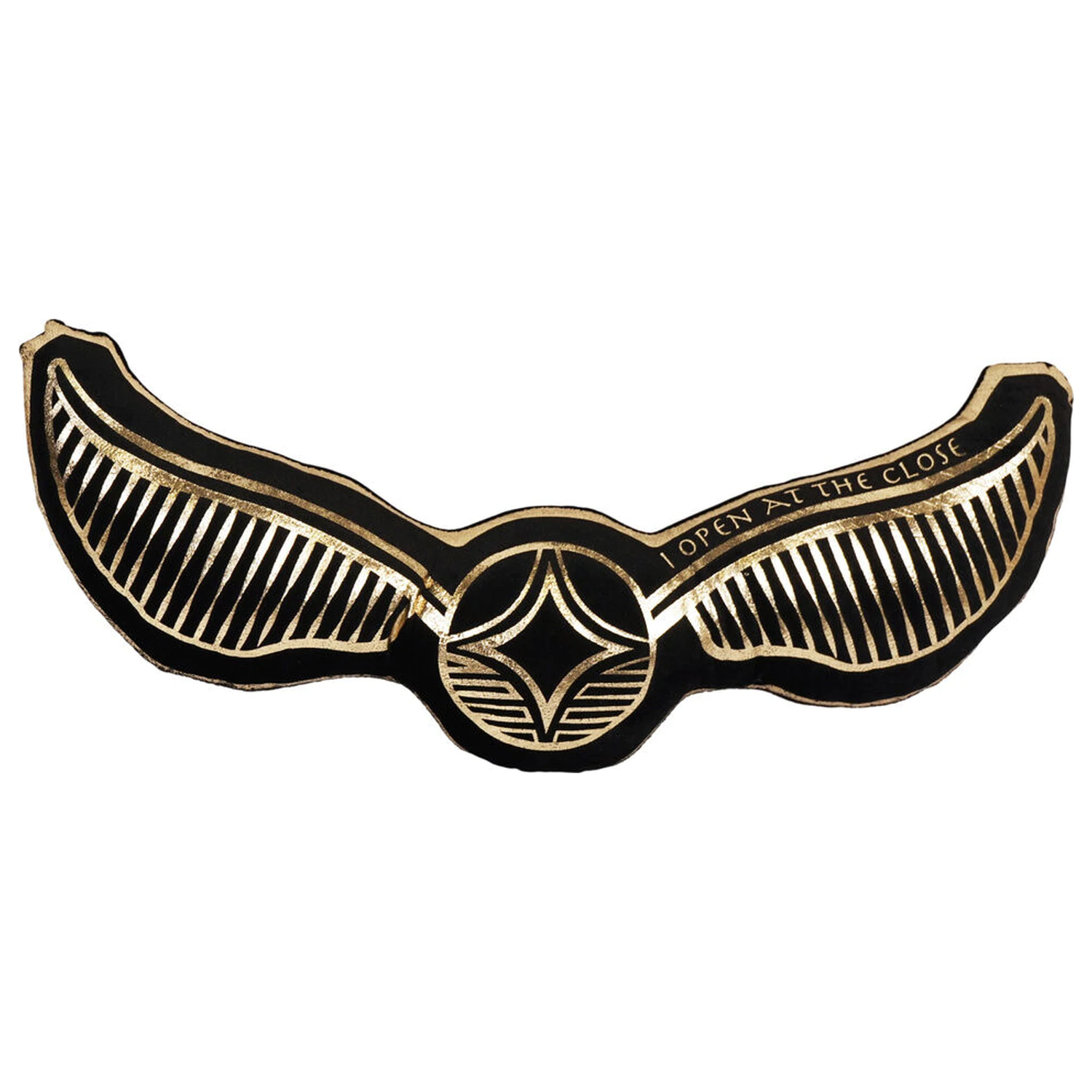 Harry Potter Snitch zamatový vankúš produktová fotografia