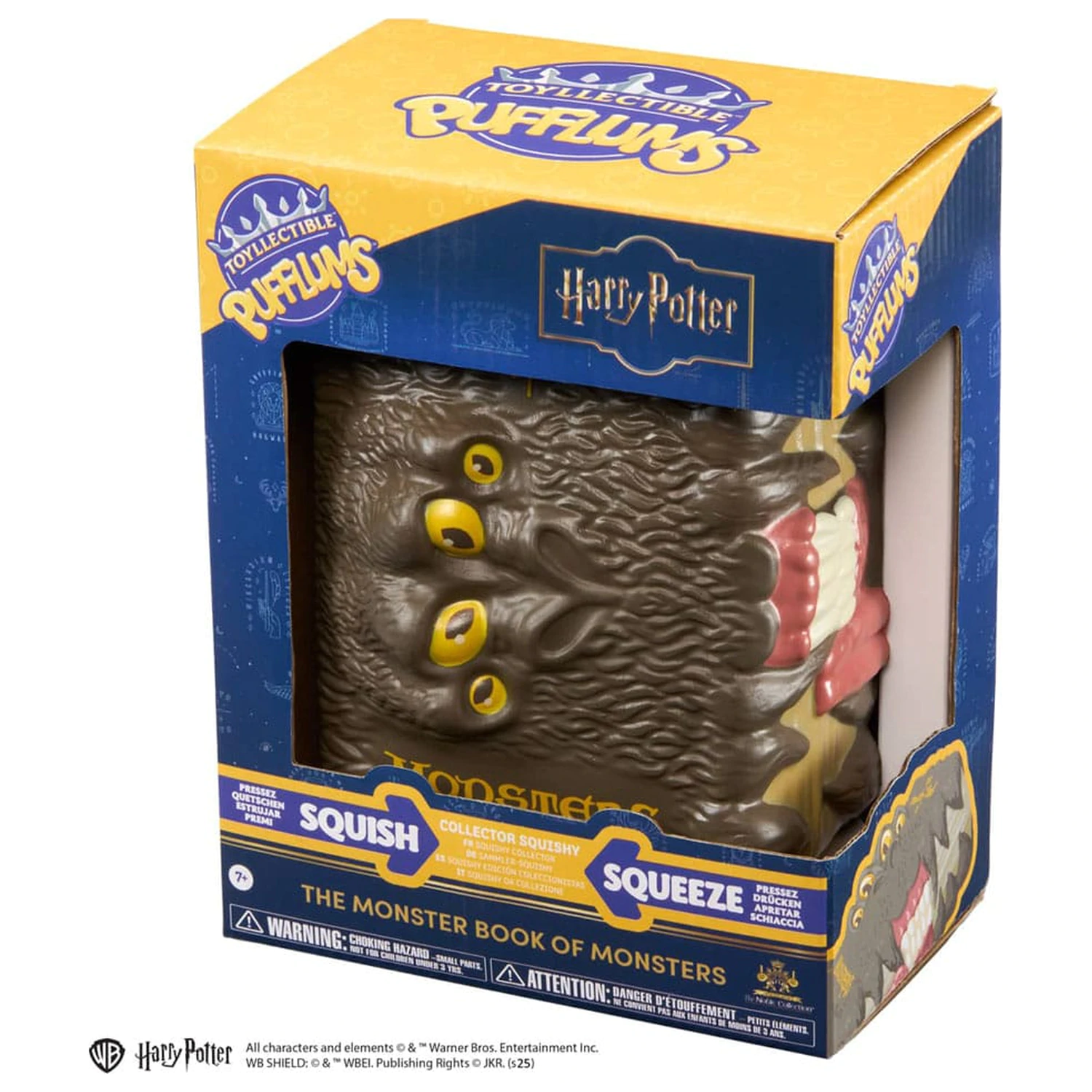 Harry Potter Squishy Pufflums The Monster Book of Monsters 15 cm produktová fotografia