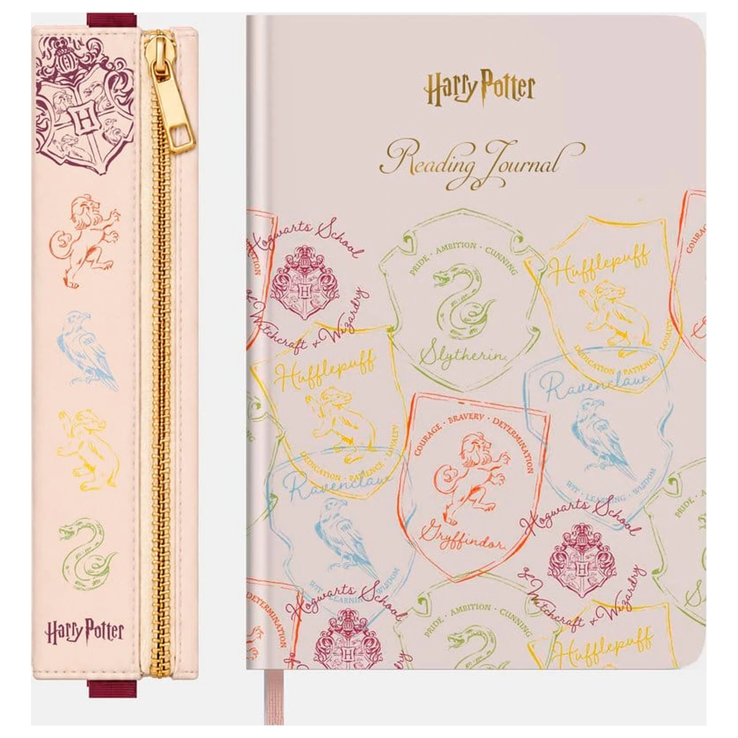 Harry Potter The Readers Club Reading Journal s vstavaným vreckom anglická *Anglická verzia* produktová fotografia