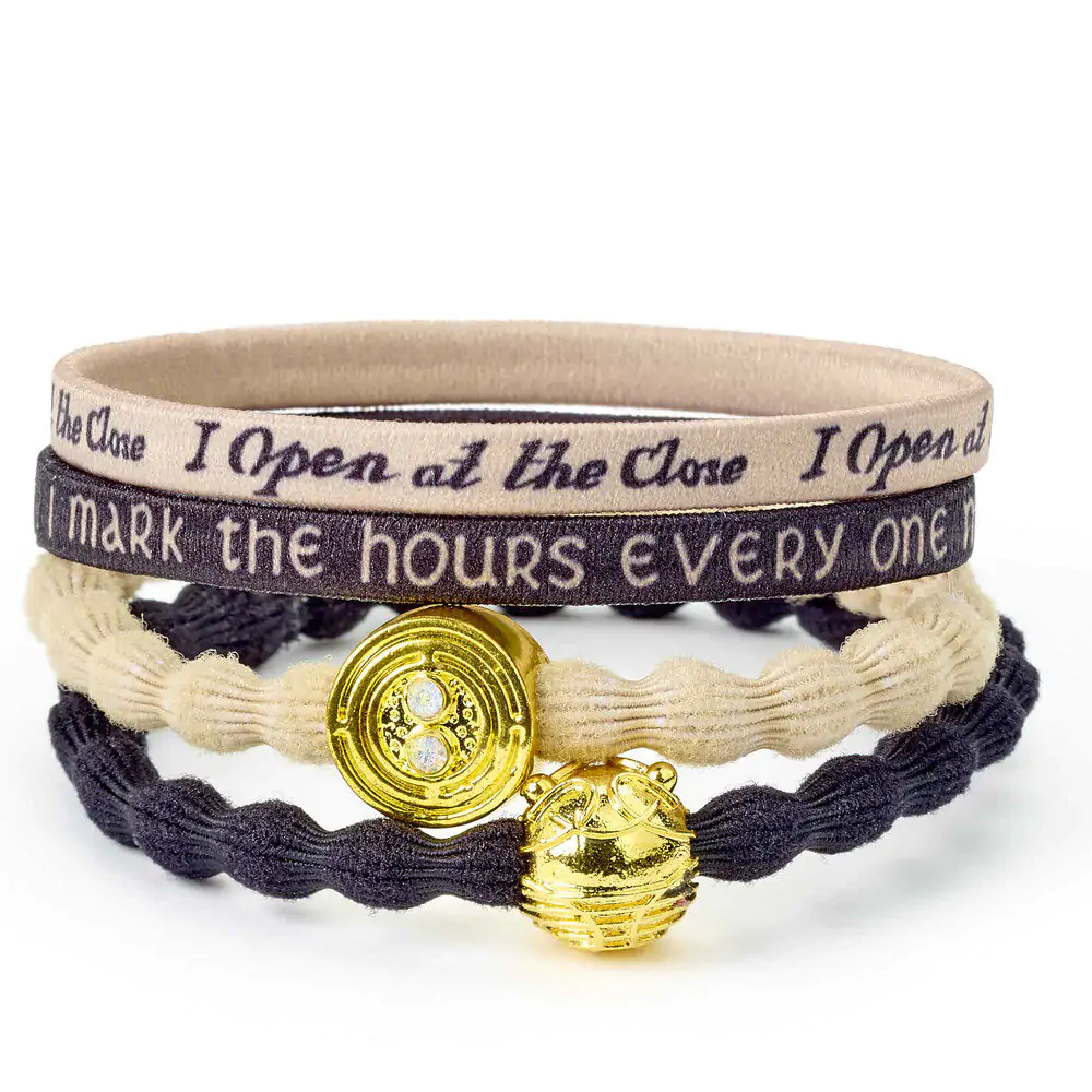 Harry Potter Time Turner balenie 4 gumičky do vlasov produktová fotografia