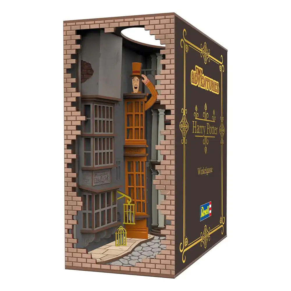 Harry Potter Tiny Adventures Book Nook Mini Dioráma Diagon Alley 23 cm termékfotó