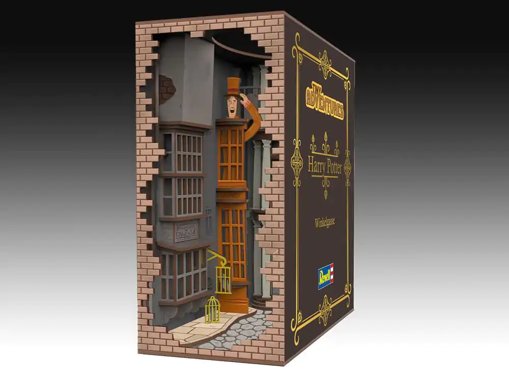 Harry Potter Tiny Adventures Book Nook Mini Dioráma Diagon Alley 23 cm termékfotó